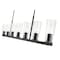 Z-Lite Titus 7 Light Linear Chandelier, 5in. W x 12in. H, Matte Black 826-7L-MB - alternate 7